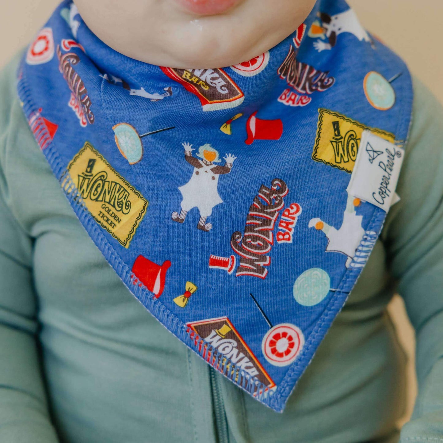 2 Pack Baby Bandana Bibs - Wonka