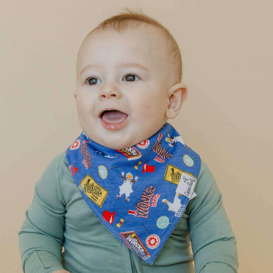2 Pack Baby Bandana Bibs - Wonka