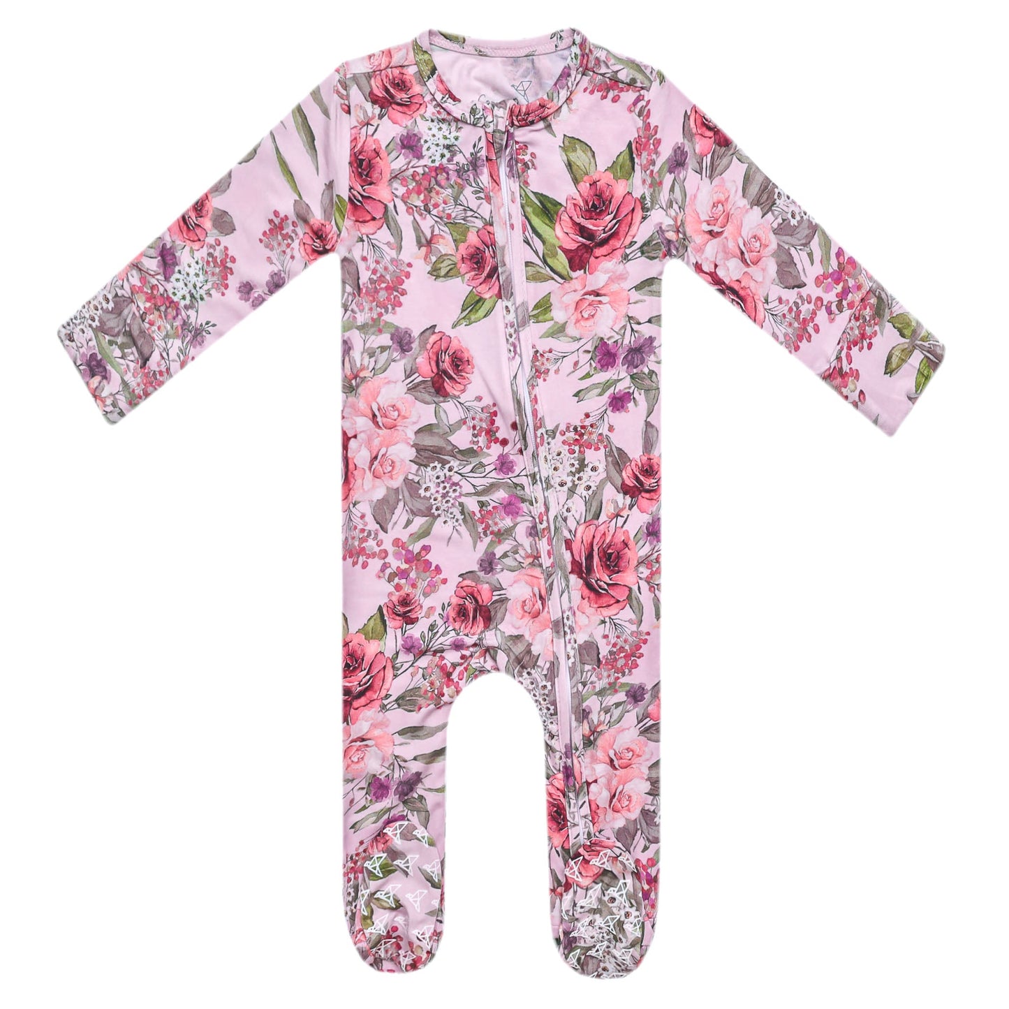 Bamboo Zip-Up Footie Pajama - Deborah