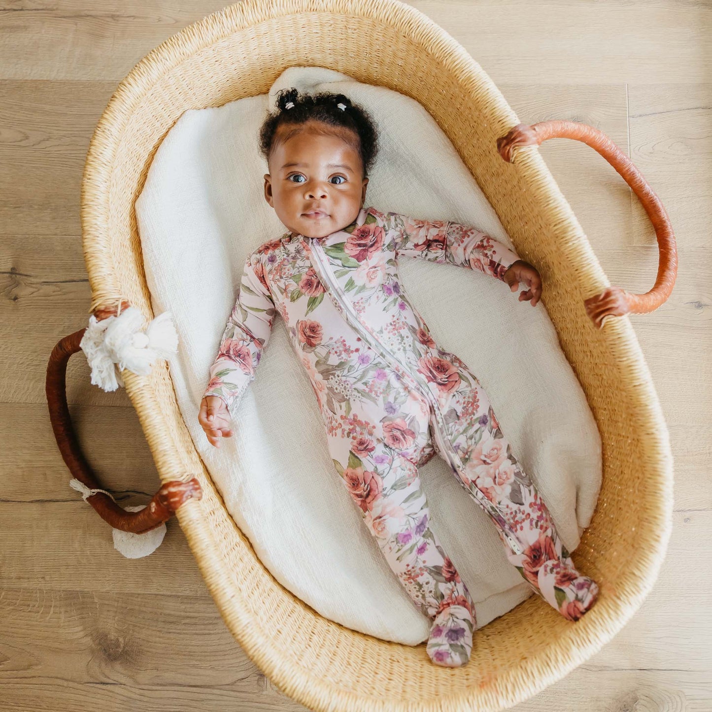 Bamboo Zip-Up Footie Pajama - Deborah